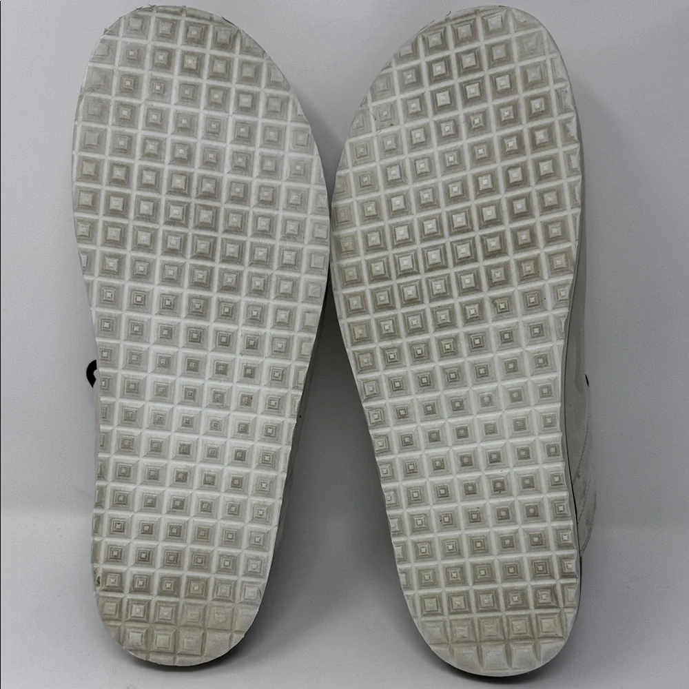 Buscemi White Slip-On Loafers